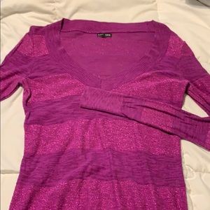 Purple sweater express